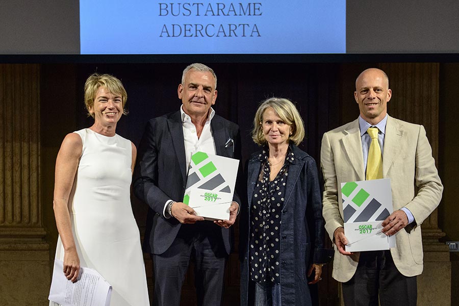 Bustarame, la busta salvafreschezza sviluppata da Adercarta ha vinto l’Oscar dell’Imballaggio 2017 nella categoria Quality Design.