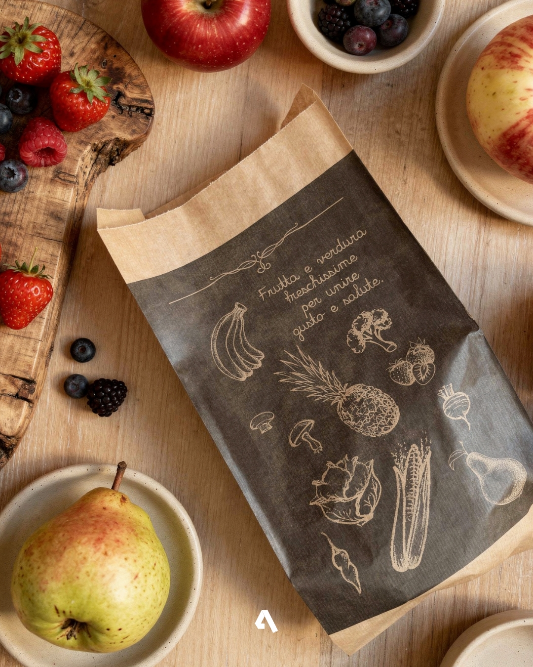 Sacchetti per frutta e verdura: packaging professionale per il reparto ortofrutta
