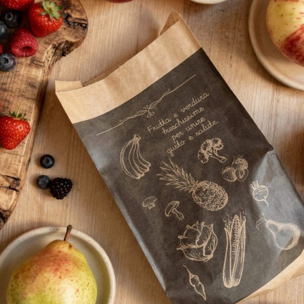 Sacchetti per frutta e verdura: packaging professionale per il reparto ortofrutta